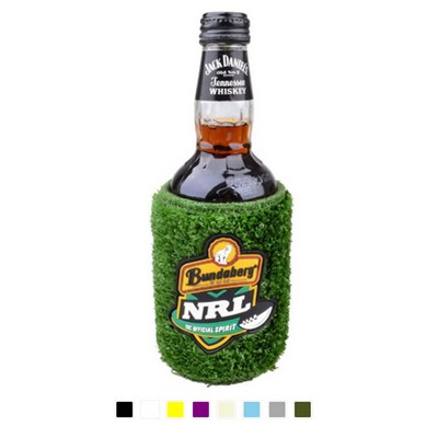 Insulated Artificial Grass Turf Bottle Cooler