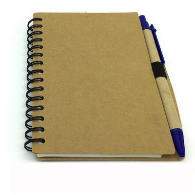 The Eco Spiral Notebook & Pen