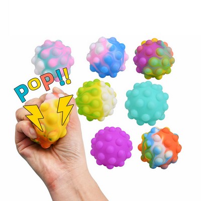 3D Silicone Fidget Squeeze Ball