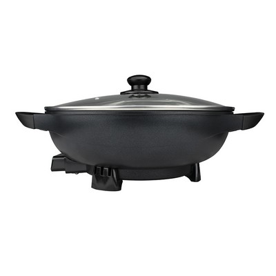 13'' Black Electric Wok