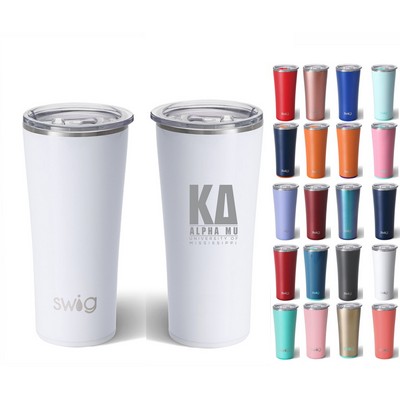 22 Oz. Swig Life® Triple Insulated Skinny Tumbler w/Lid