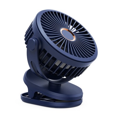 3600mAH USB Powered Clip on Fan, 360¡ã Rotation Quiet Stroller Fan, 4 Speeds Portable Small Fan