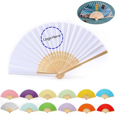 Bamboo Folding Hand Fan