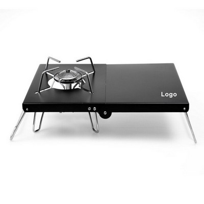 Portable Stove Table for Outside Grill Desk