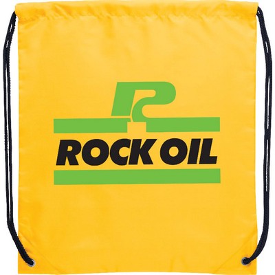 Oriole Polyester Drawstring Bag