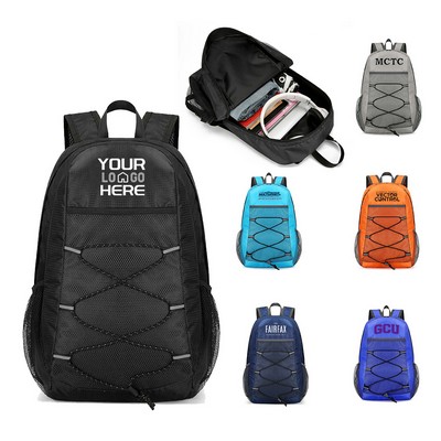 Folding Waterproof Backpack Bag With Pouch