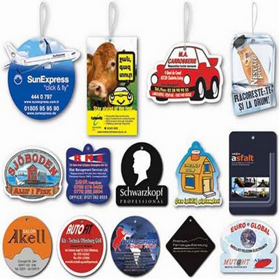 Custom Shape Paper Air Fresheners