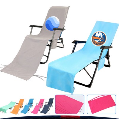 Beach Quick-drying Chair Cover