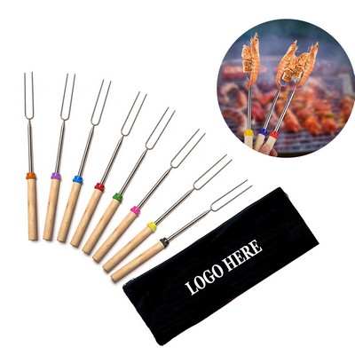 8 Pieces Set Marshmallow Roasting Sticks