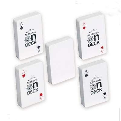 Poker Card Shaped Stress Ball