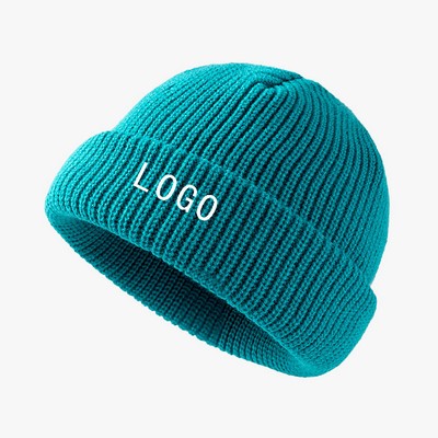 Winter Men'S And Women'S Knit Beanie Hat