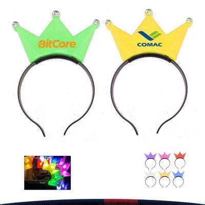 Glowing Crown Headband