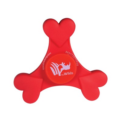 Heart Shape Promospinner Fidget Spinner Sensory Toy