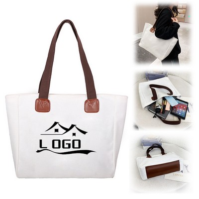 Large Capacity Canvas Tote Bag