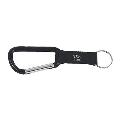 3 Inch Keychain Carabiner Clip with Key Ring