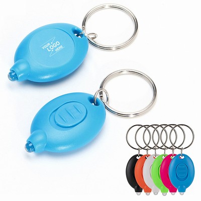 Mini LED Flashlight Keychain