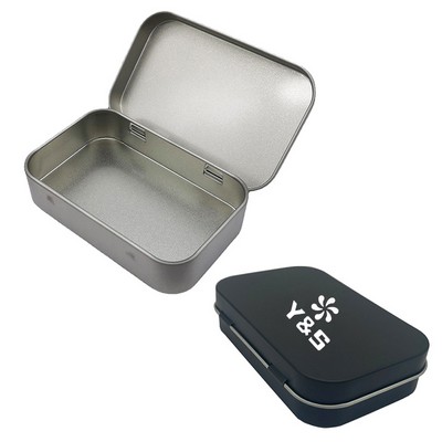 Rectangular Hinged Tin