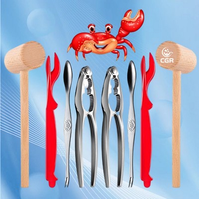 Seafood Crab Cracker Set