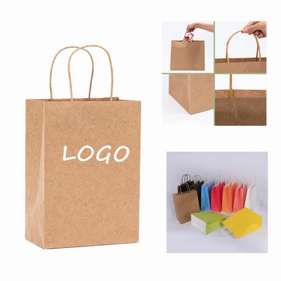 Kraft Paper Bag W/ Twisted Handle