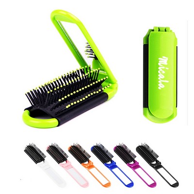 Foldable Comb And Mirror