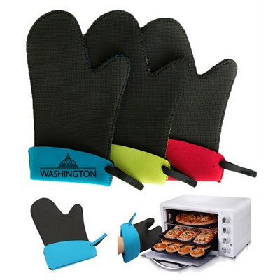 Neoprene BBQ Kitchen Oven Mitt