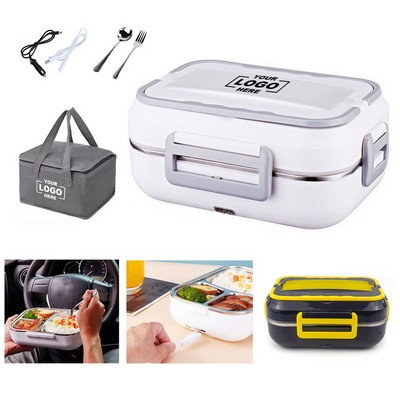 Electric Heated Lunch Box - Portable Car Food Warmer