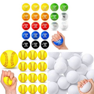 Foam Baseball Stress Reliever