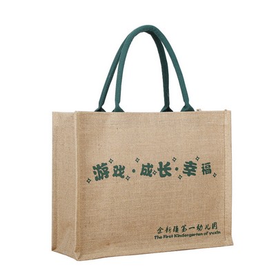 Jute Tote Bag