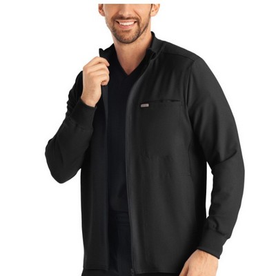 Landau® Forward Men's 3 Pocket Scrub Jacket