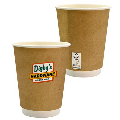 12 oz Full Color Dusky Paper Cup