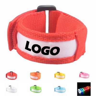 Nylon Wrist Band With LED