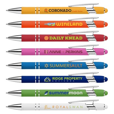 Ellipse Softy Brights Gel Pen w/Stylus - ColorJet