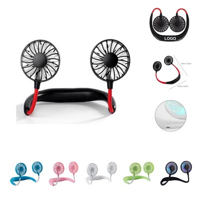 Portable Rotating USB Neck Fan