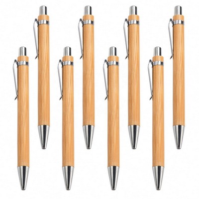 Eco-Friendly Bamboo Wood Ballpoint Pens