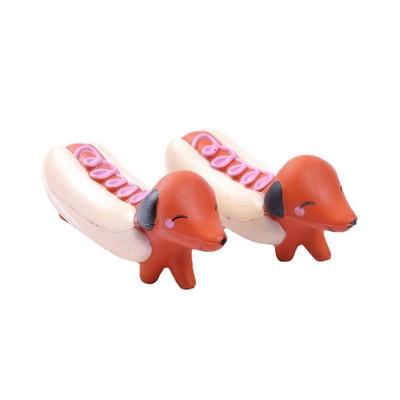 Slow Rebound Hotdog Sausage Dog Stress Ball