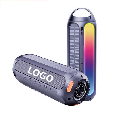 Magnetic Bluetooth Speaker Golf Speaker with Solar Charging 30H Playtime