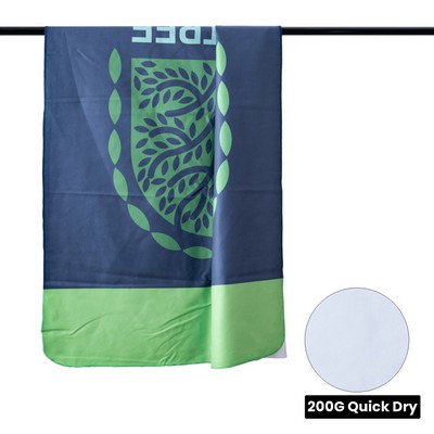 PolyBlend Quick-Dry Dye Sublimation Towel - 200gsm