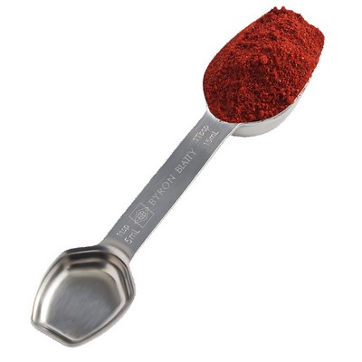 Stainless-Steel Double-Ended Measuring Teaspoon and Tablespoon