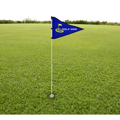 Golf Flags - Triangle, Double Sided package (20" x 14")