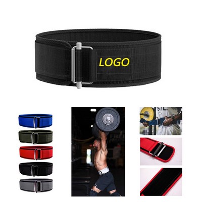 Self-Locking Weight Lifting Belt