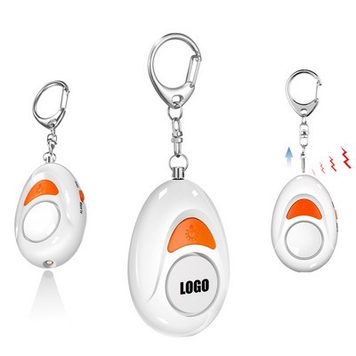 Egg Shaped Safety Alarm With Flashlight