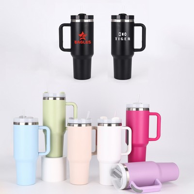 40 oz Matte Finish Travel Mugs