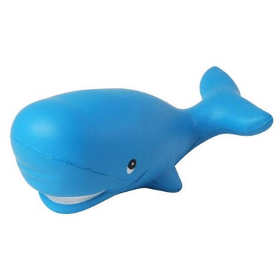 Squishy Blue Whale Shape Stress Ball