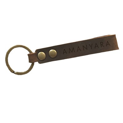 Hulett Leather Key Ring