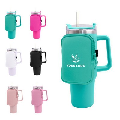 Neoprene 40 Oz. Water Tumbler Holder Bag