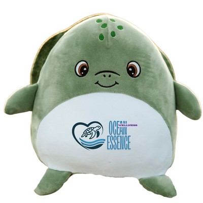 9" Teagan the Turtle Puff Plushie