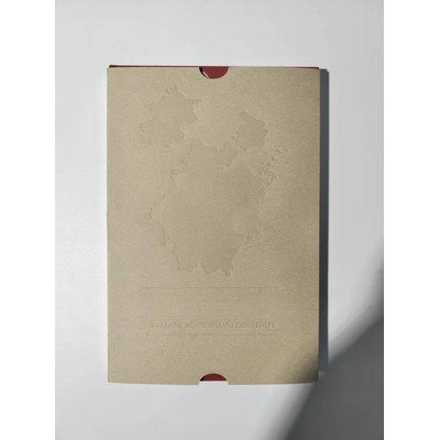 Notebook with envelope