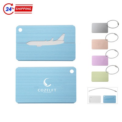 Airplane Shape Luggage Tag