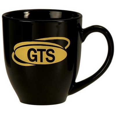 16 Oz. Black St. Paul Bistro Mug