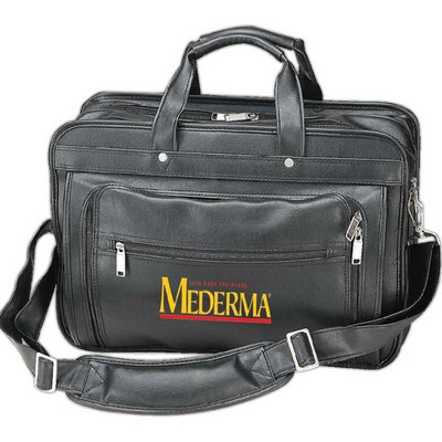 Leatherette Laptop Briefcase